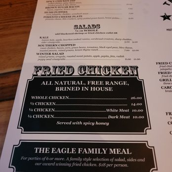 The Eagle OTR - Menu - American Near Me - Cincinnati, Ohio