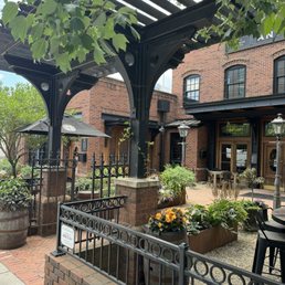 Lovely patio area