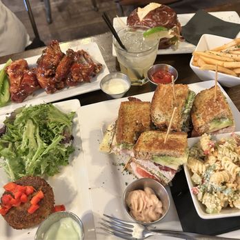 The Kettle Black Kitchen & Pub - California Club Sandwich, Pasta Salad, Crab Cakes, Onion Burger, BBQ Kettle Wings - Gastropubs Near Me - Phoenix, Arizona The Kettle Black Kitchen & Pub - California Club Sandwich, Pasta Salad, Crab Cakes, Onion Burger, BBQ Kettle Wings - Gastropubs Near Me - Phoenix, Arizona