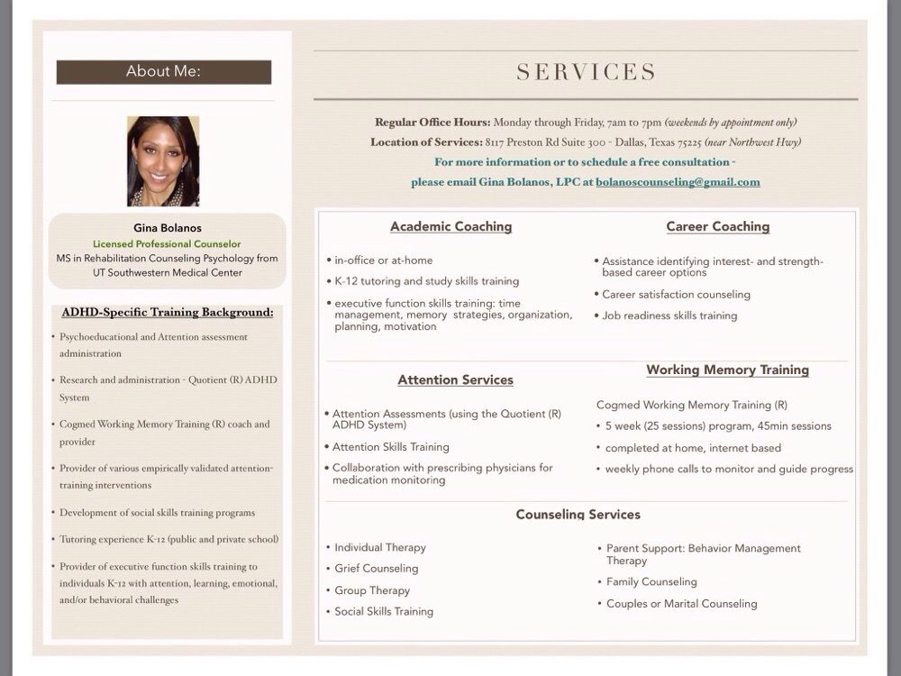 Bolanos Counseling Services - grief counselor in Dallas, TX