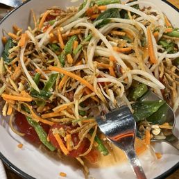Fried Papaya Salad