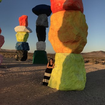 Seven Magic Mountains - Public Art Near Me - Las Vegas, Nevada Seven Magic Mountains - Public Art Near Me - Las Vegas, Nevada