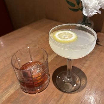 Pietro's - Smoked whiskey and Lemon drop - Italian Near Me - Lodi, California