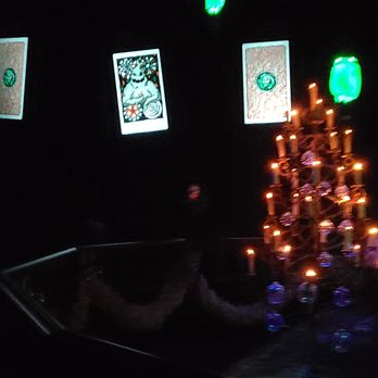 Haunted Mansion - Flying cards during the ride - Haunted Houses Near Me - Anaheim, California