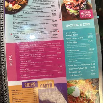 Riviera Maya - Menu - Mexican Near Me - Dunnellon, Florida