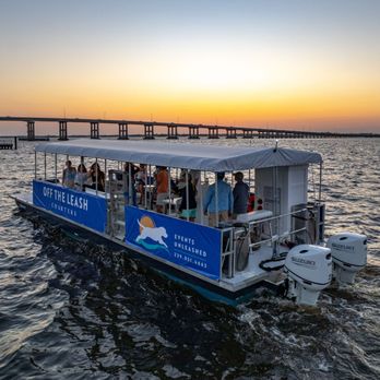 Off the Leash Charters - In addition to private charters, we also offer public sunset cruises departing from popular Ft. Myers waterfront restaurants. - Boat Charters Near Me - Cape Coral, Florida Off the Leash Charters - In addition to private charters, we also offer public sunset cruises departing from popular Ft. Myers waterfront restaurants. - Boat Charters Near Me - Cape Coral, Florida