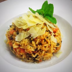 La Contessa Ristorante - Vegetarian & Gluten free swiss chard risotto