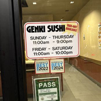 Genki Sushi - Sushi Bars Near Me - Kapolei, Hawaii