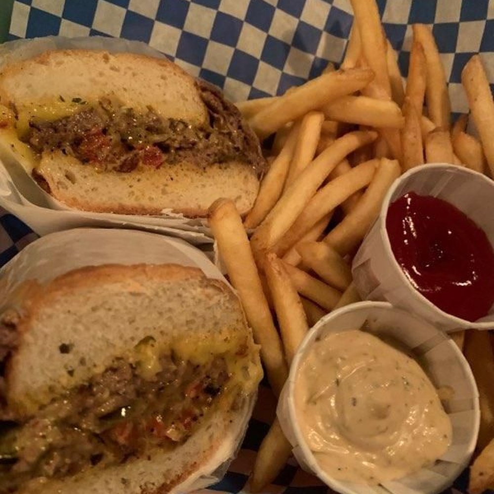 Thunderbird - Philly Cheesesteak w/fries - Bars Near Me - Portland, Oregon