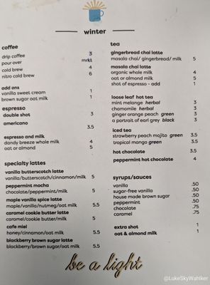 Menu photo 6 Illumine Coffee Indianapolis, IN