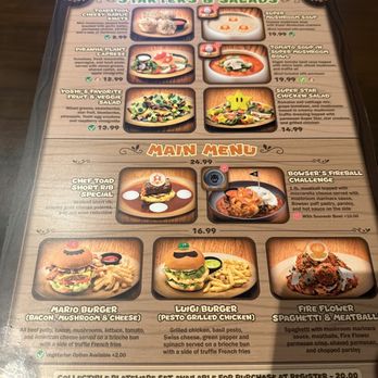 Toadstool Cafe - Menu - Cafes Near Me - Universal City, California Toadstool Cafe - Menu - Cafes Near Me - Universal City, California