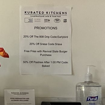 Kurated Kitchens - Promotions (September 27, 2024) - Coffee & Tea Near Me - Sunnyvale, California Kurated Kitchens - Promotions (September 27, 2024) - Coffee & Tea Near Me - Sunnyvale, California