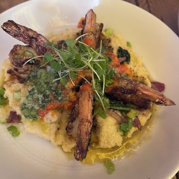 Heirloom MKE - Grilled Shrimp Polenta - Food Trucks Near Me - Milwaukee, Wisconsin