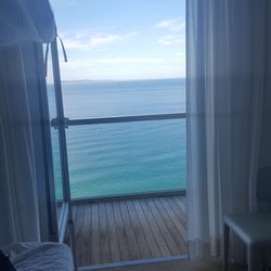 Hotel Miramare - View from 3rd floor bedroom = Paradise!