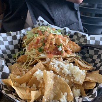Off The Hook Fish Grill - Fish taco with chipotle cream sauce. - Seafood Near Me - Whittier, California