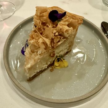 Lemon & Thyme - Baklava cheesecake - New American Near Me - Costa Mesa, California Lemon & Thyme - Baklava cheesecake - New American Near Me - Costa Mesa, California