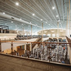 Genesis Health Clubs - Olathe Ridgeview - Gym floor and track at Olathe Ridgeview Genesis