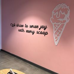 Stella's Ice Cream - Ahwatukee - Cute wall decor
