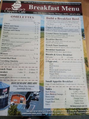 Menu photo 4 Clippers Cafe Martin, MI Menu photo 4 Clippers Cafe Martin, MI