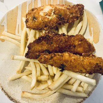 Mia Restaurant & Bar - Kids chicken strips and fries - Italian Near Me - Roseville, California