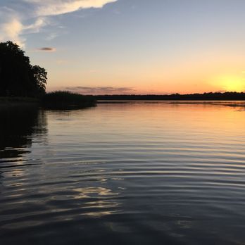 Fairfield Lake State Park - Post-Sunset view from the swim area - Parks Near Me - Fairfield, Texas Fairfield Lake State Park - Post-Sunset view from the swim area - Parks Near Me - Fairfield, Texas