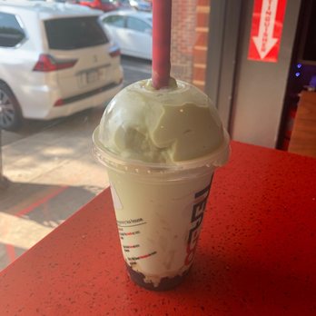 Tea-Do - Avocado smoothie with boba. Lacking avocado flavor, but the boba is nice and chewy. - Bubble Tea Near Me - Annandale, Virginia