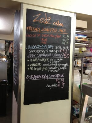 Menu photo 3 Zedz Cafe Adelaide, SA Menu photo 3 Zedz Cafe Adelaide, SA