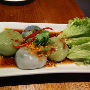 Home Thai Restaurant - Garlic chives dumpling - Thai Near Me - Sydney, NSW