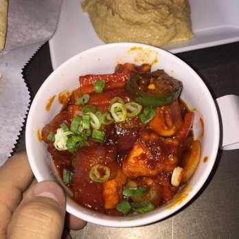 Palette Indian Kitchen - Chili Paneer- offf menu Amazingness .. nice kick too - Indian Near Me - Spring, Texas