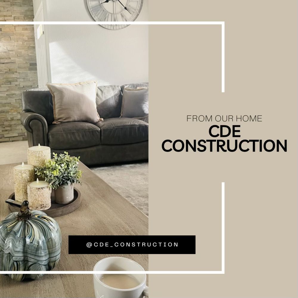 Slide of CDE Construction