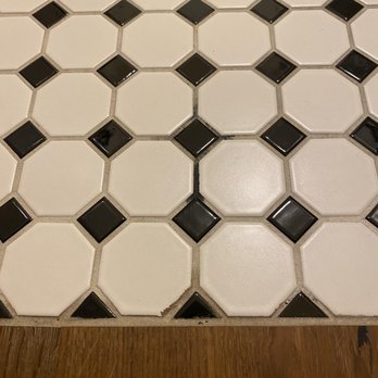 Sir Grout Phoenix - Started right in the middle of the doorway - Flooring Near Me Sir Grout Phoenix - Started right in the middle of the doorway - Flooring Near Me