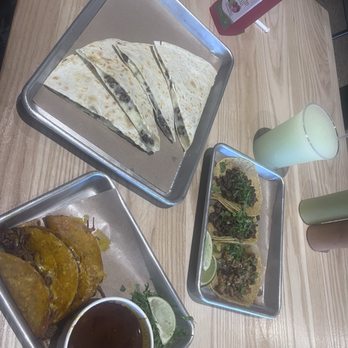OMG Tacos - Steak Quesadilla Birria Plate - Asian Fusion Near Me - Richardson, Texas