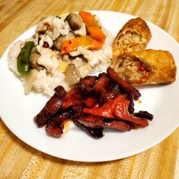 Roast Pork Egg Roll