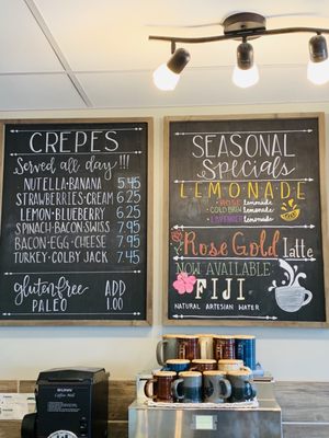 Menu photo 5 Over Flow Coffee House Liberty, MO