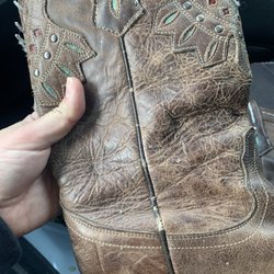 Rudy's Boot and Shoe Repair - Boot side