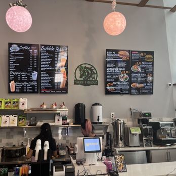 Wolf Forest Cafe - Counter + menu - Cafes Near Me - New York, New York