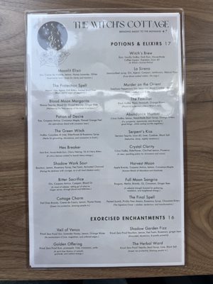 Menu photo 5 The Witch's Cottage Los Angeles, CA Menu photo 5 The Witch's Cottage Los Angeles, CA