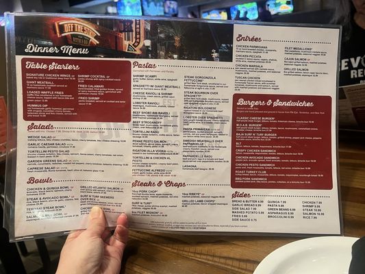 Menu photo 2 Off the Strip The LINQ Hotel + Experience Las Vegas, NV