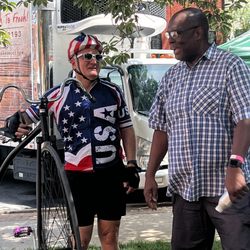 Frederick County Courthouse - High Bike Race