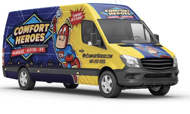 Slide of Comfort Heroes Plumbing Heating Air Electric
