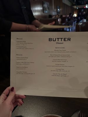 Menu photo 5 Butter Midtown New York, NY Menu photo 5 Butter Midtown New York, NY