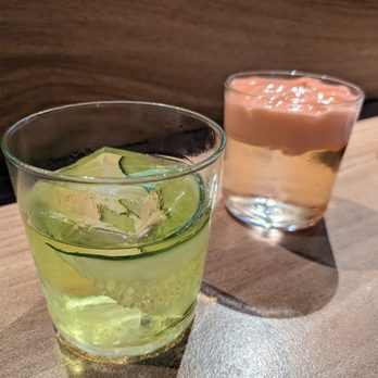 Azuki Sushi - Emerald negroni and strawberry matcha - Sushi Bars Near Me - San Diego, California Azuki Sushi - Emerald negroni and strawberry matcha - Sushi Bars Near Me - San Diego, California