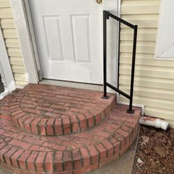 Trac Ornamental Iron - Back door accessibility railing
