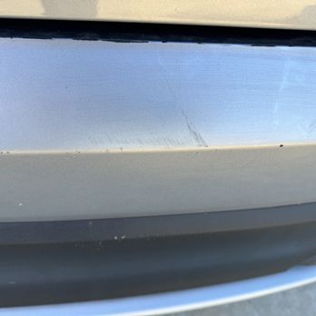 Touch Up Specialist - Scratching all over the bumper. - Body Shops Near Me