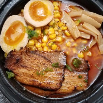 Fujiya Ramen - Spicy miso ramen + egg - Ramen Near Me - Montclair, New Jersey