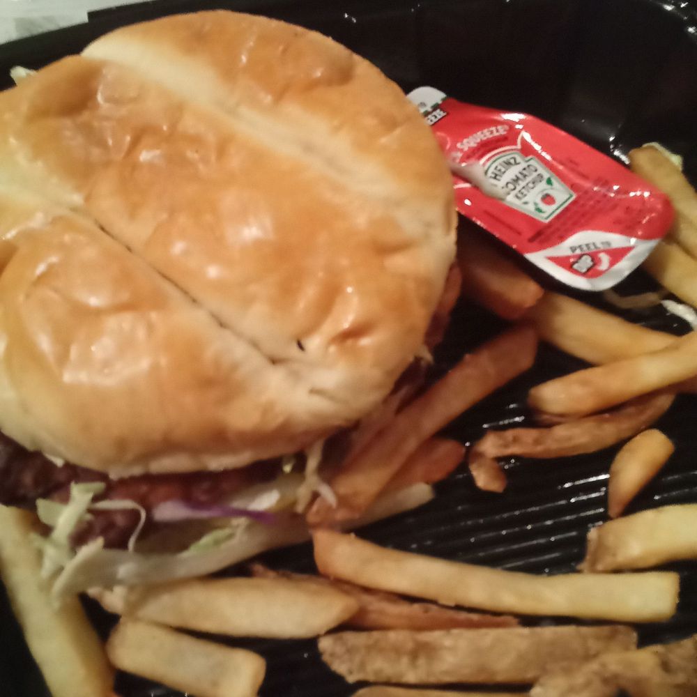 Chicken sandwich pretty soggy fries sadly