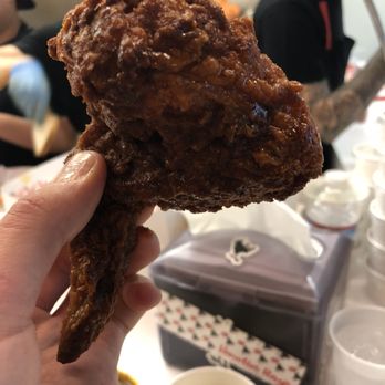Howlin' Ray's - Spicy wing (note, I could hold this with my bare hands) - Southern Near Me - Los Angeles, California Howlin' Ray's - Spicy wing (note, I could hold this with my bare hands) - Southern Near Me - Los Angeles, California
