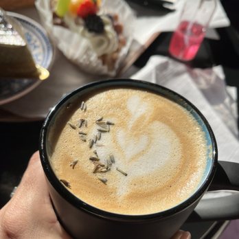Chateau De Chantilly Cafe - Periwinkie Cafe Latte - Bakeries Near Me - Chantilly, Virginia