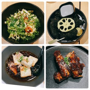 HATCH - Black Chicken Karaage Agedashi Tofu Spare Ribs HATCH Greens - Japanese Near Me - Los Angeles, California HATCH - Black Chicken Karaage Agedashi Tofu Spare Ribs HATCH Greens - Japanese Near Me - Los Angeles, California