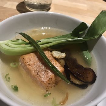 Feastly - Deconstructed salmon sinigang - Personal Chefs Near Me